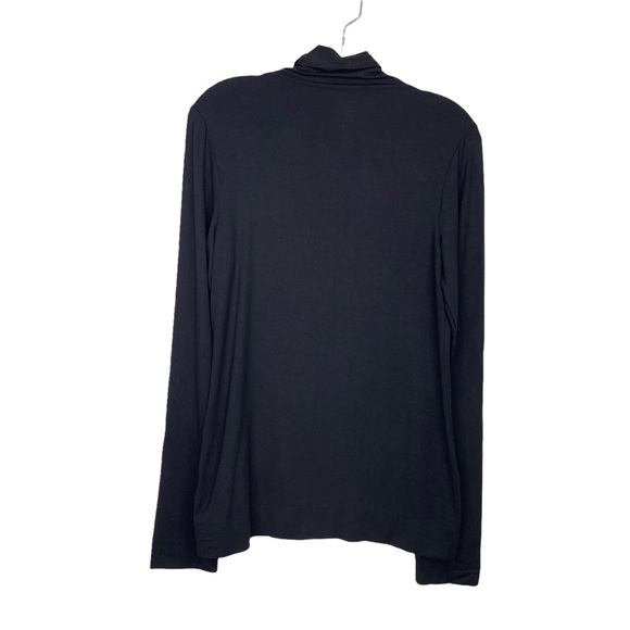 Heather by Bordeaux Long Sleeve Mock Neck Tee, Large - Picture 8 of 8